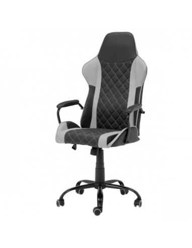 Геймърски стол Carmen 6310 - черен - сив