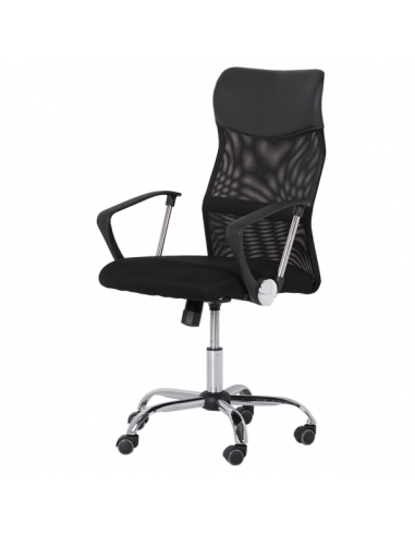 Президентски стол Carmen 6590 - черен