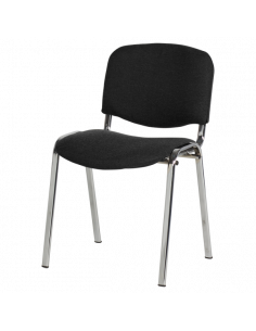 Посетителски стол Carmen 1135 LUX - черен 2