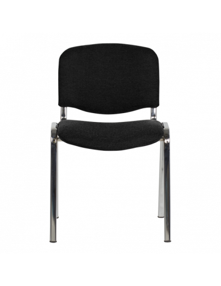 Посетителски стол Carmen 1135 LUX - черен