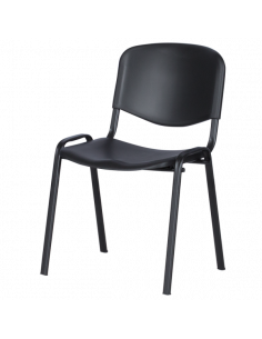 Посетителски стол Carmen 1136 H - черен 2