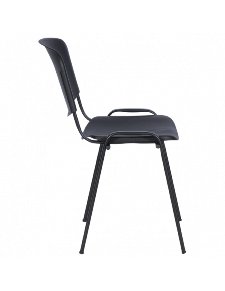 Посетителски стол Carmen 1136 H - черен