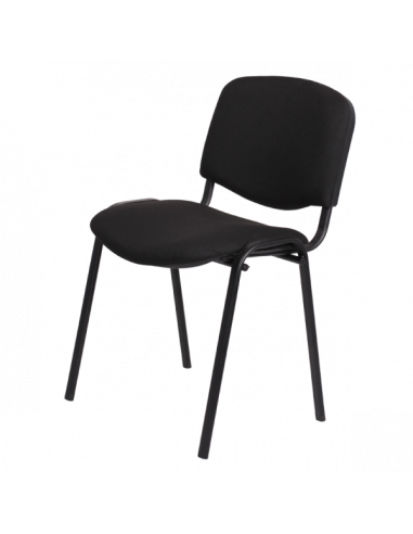 Посетителски стол Carmen 1130 LUX - черен