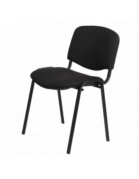 Посетителски стол Carmen 1130 LUX - черен