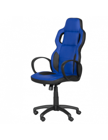 Геймърски стол Carmen 7510 - черно-син