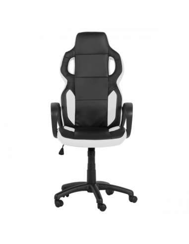 Геймърски стол Carmen 7510 - черно-бял