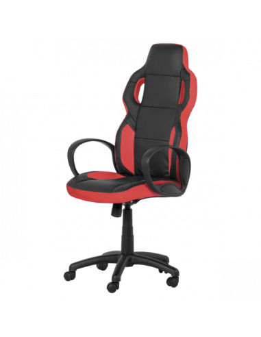 Геймърски стол Carmen 7510 - черно-червен