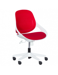 Работен стол Carmen 6219 - червен