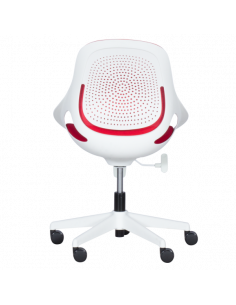 Работен стол Carmen 6219 - червен 2