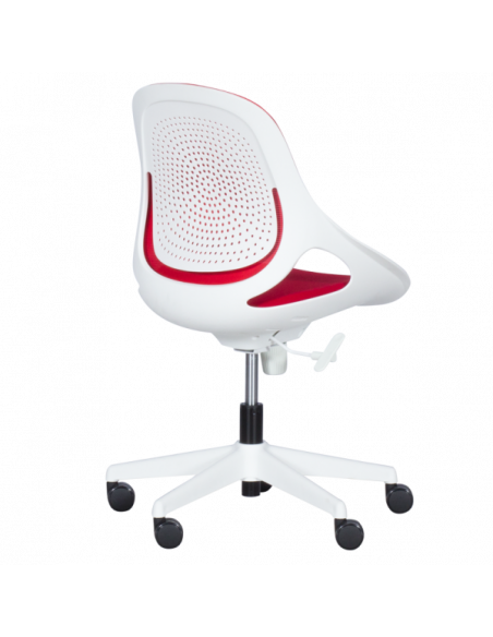 Работен стол Carmen 6219 - червен