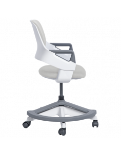 Детски стол CLEVER - бял 2