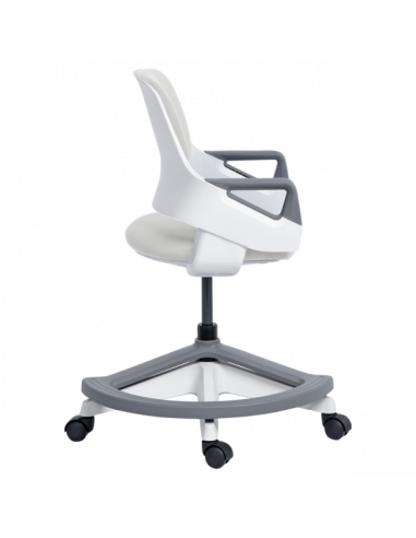 Детски стол CLEVER - бял