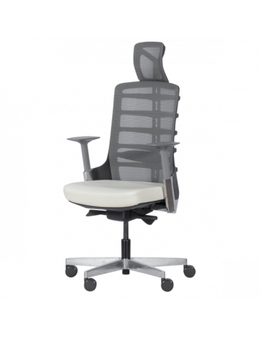 Ергономичен стол ALBERTO - бял