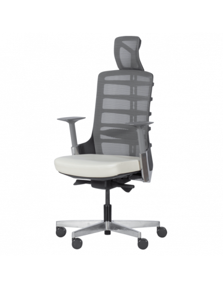 Ергономичен стол ALBERTO - бял