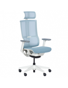 Ергономичен стол Carmen 7574 - светлосин