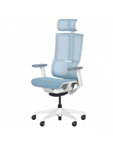 Ергономичен стол Carmen 7574 - светлосин