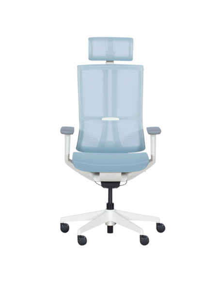 Ергономичен стол Carmen 7574 - светлосин