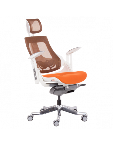 Ергономичен стол AMBRA - оранжев