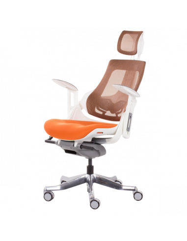 Ергономичен стол AMBRA - оранжев