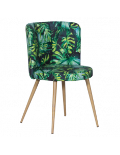 Трапезен стол Carmen 525 - зелен