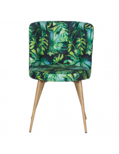 Трапезен стол Carmen 525 - зелен 2