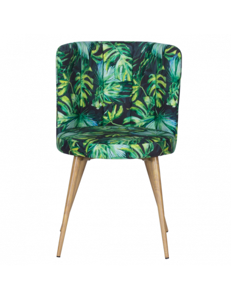 Трапезен стол Carmen 525 - зелен