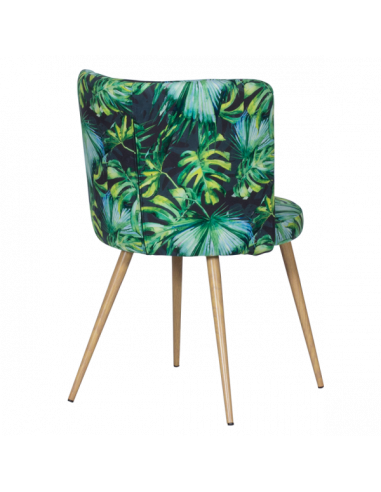 Трапезен стол Carmen 525 - зелен