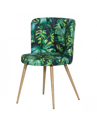 Трапезен стол Carmen 525 - зелен