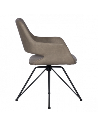 Трапезен стол DEVON - светлобежов SF 2