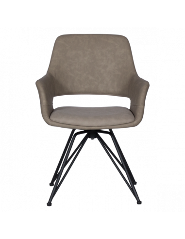 Трапезен стол DEVON - светлобежов SF 2