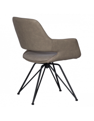 Трапезен стол DEVON - светлобежов SF 2