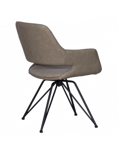 Трапезен стол DEVON - светлобежов SF 2