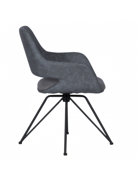 Трапезен стол DEVON - сив SF 2