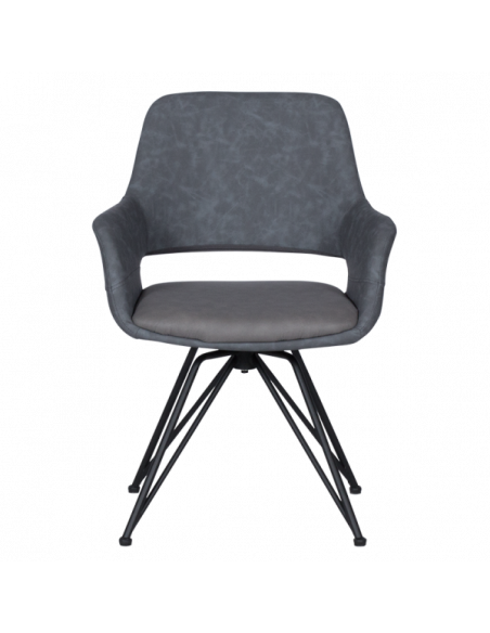 Трапезен стол DEVON - сив SF 2