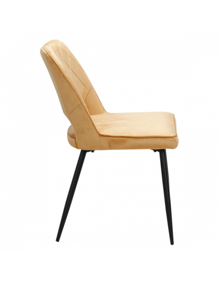 Трапезен стол SELBY - злато BF 2