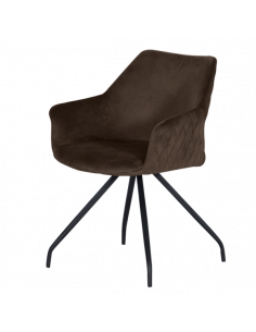 Трапезен стол KENDAL - кафяв BF 2 2