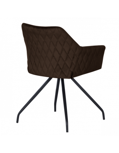 Трапезен стол KENDAL - кафяв BF 2