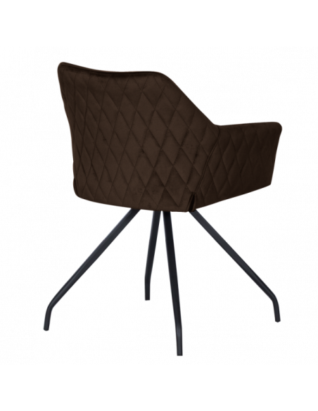 Трапезен стол KENDAL - кафяв BF 2