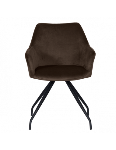 Трапезен стол KENDAL - кафяв BF 2