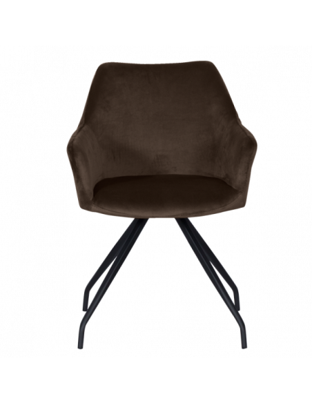 Трапезен стол KENDAL - кафяв BF 2