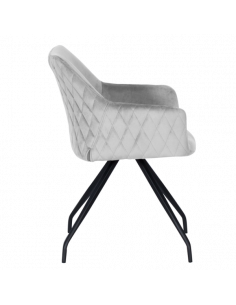 Трапезен стол KENDAL - светлосив BF 2 2