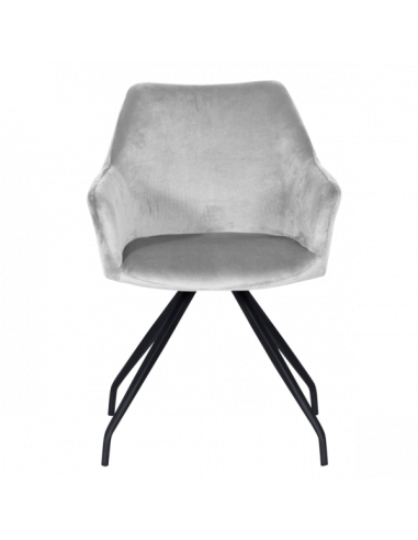 Трапезен стол KENDAL - светлосив BF 2