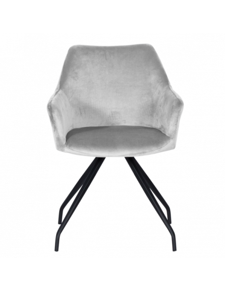 Трапезен стол KENDAL - светлосив BF 2