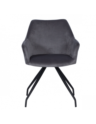 Трапезен стол KENDAL - тъмносив BF 2