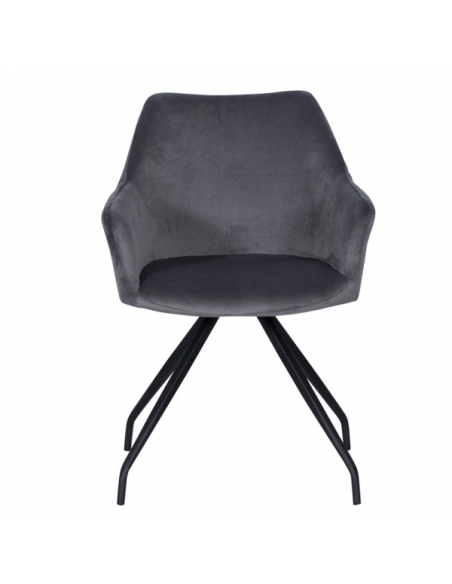 Трапезен стол KENDAL - тъмносив BF 2