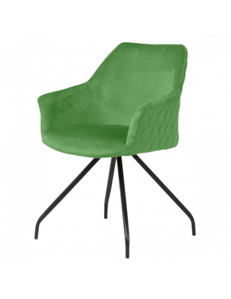 Трапезен стол KENDAL - светлозелен BF 2