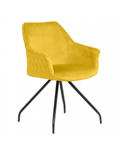 Трапезен стол KENDAL - жълт BF 2