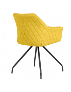 Трапезен стол KENDAL - жълт BF 2 2