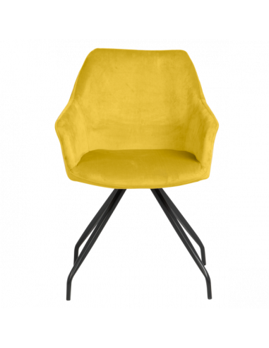 Трапезен стол KENDAL - жълт BF 2