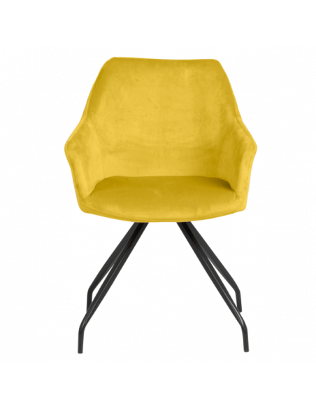 Трапезен стол KENDAL - жълт BF 2